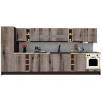 Bucatarie MARINA NEW 390 B Wenge / Decor K366